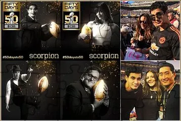 Scorpion Super Bowl jigsaw puzzle