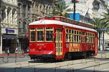 Streetcar in New Orleans jigsaw puzzle