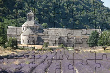 Abbaye de Senanques, Vaucluse jigsaw puzzle