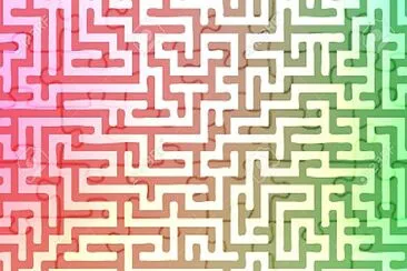 colorful maze