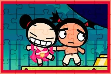 pucca ayuda a garu a representar a brasil pucca jigsaw puzzle