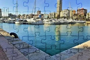 alicante-puerto jigsaw puzzle