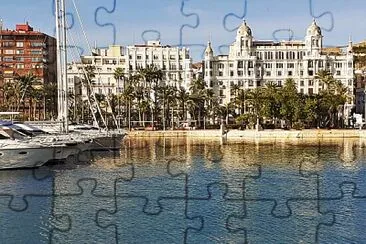 alicante-puerto jigsaw puzzle