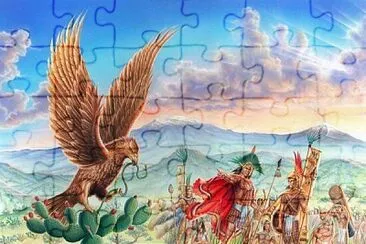 Llegada de los Mexicas jigsaw puzzle