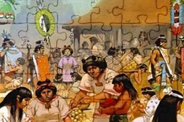 Comercio mexica jigsaw puzzle