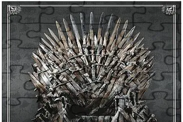 The Iron Throne jigsaw puzzle