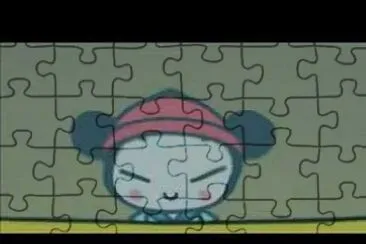 פאזל של pucca en un submarino pucca