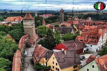 פאזל של Rothenburg ob der Tauber