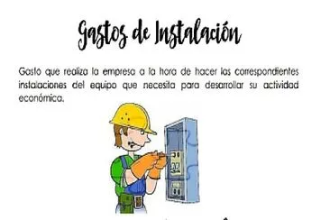 gastos de instalacion