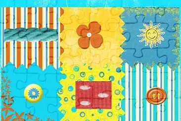 פאזל של Couleurs Patchwork