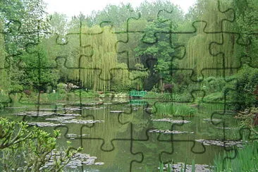 פאזל של Le jardin de C.Monet, Giverny, Eure