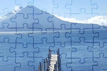 LAGO DE ATITLAN,GUATEMALA jigsaw puzzle