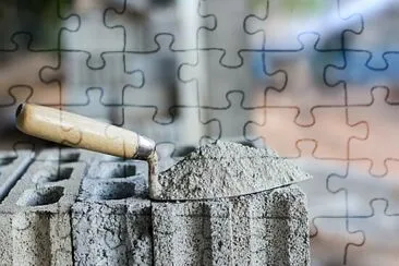 cement jigsaw puzzle