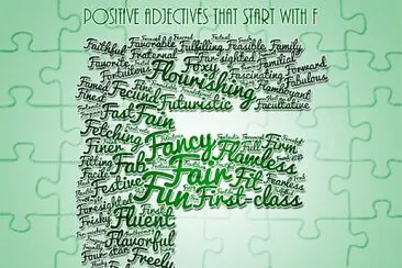 Positive adjectives,F