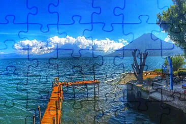 LAGO DE ATITLAN 2. GUATEMALA jigsaw puzzle