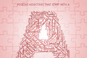 פאזל של Positive adjectives,A