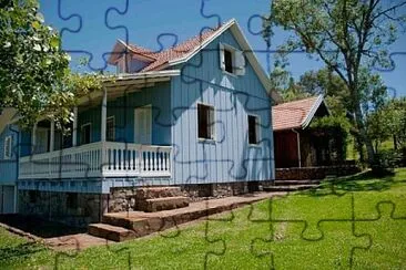 casa azul jigsaw puzzle