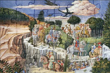 Benozzo Gozzoli procession