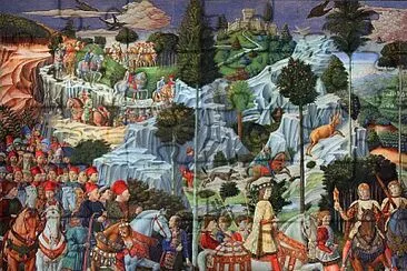 Benozzo Gozzoli les Rois mages