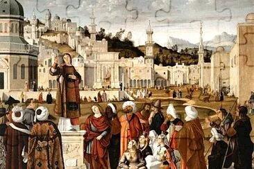 Carpaccio sermon d 'Etienne