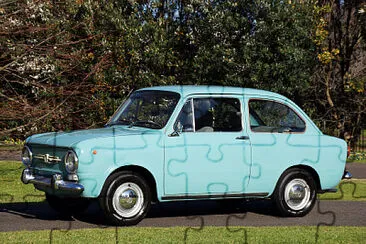 Fiat 850 - Sedan jigsaw puzzle