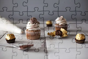 cupcake jigsaw puzzle