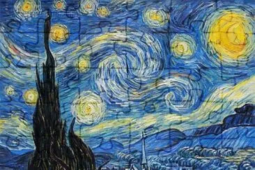 La noche estrellada de Van Gogh