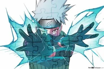 kakashi chidori jigsaw puzzle