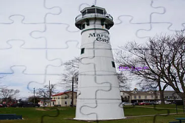 Marine City,MI/USA relocated Lighthouse