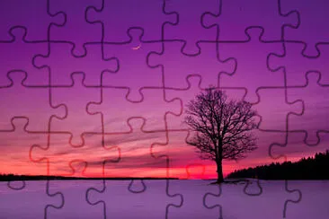 paisaje  nocturno jigsaw puzzle