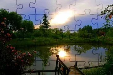 UN BELLO ATARDECER jigsaw puzzle