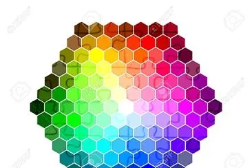 hexagon Color chart