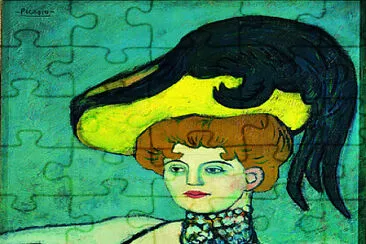 Picasso periodo blu jigsaw puzzle