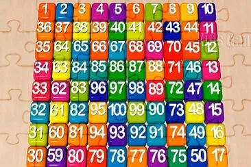 color numbers jigsaw puzzle