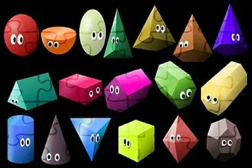 פאזל של 3D shapes