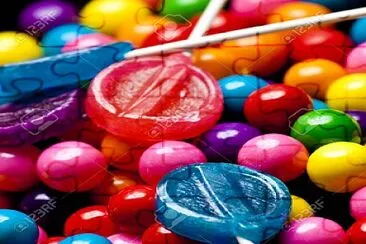 פאזל של candy of all colours