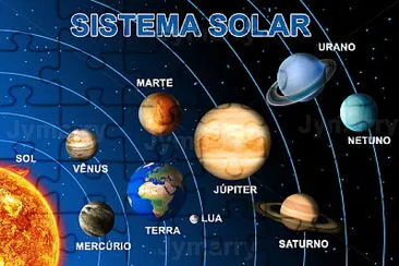 Sistema solar jigsaw puzzle