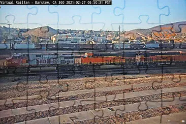 bnsf/Santa Fe, BNSF,   BNSF at Barstow,CA/USA