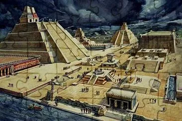 IMPERIO AZTECA jigsaw puzzle