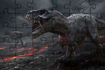 Rompecabezas de dinosaurio jigsaw puzzle