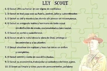 ley scout jigsaw puzzle