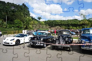 Carros Antigos jigsaw puzzle