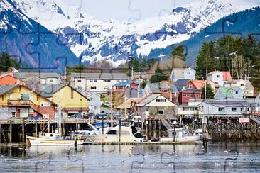 POBLADO DE ALASKA jigsaw puzzle