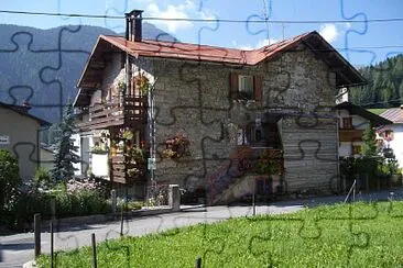 פאזל של house in the mountain