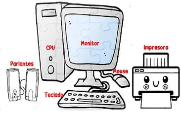 פאזל של PARTES DEL COMPUTADOR