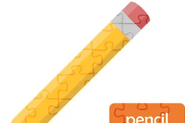 פאזל של pencil