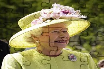 La reine ÉlisabeyhII d 'Angleterre jigsaw puzzle