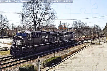 NS-8095   NS-4304 at Thomasville,NC/USA jigsaw puzzle