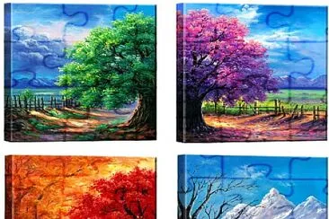 4 Seasons jigsaw puzzle