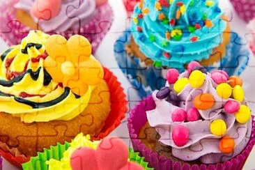 muffin colorati jigsaw puzzle